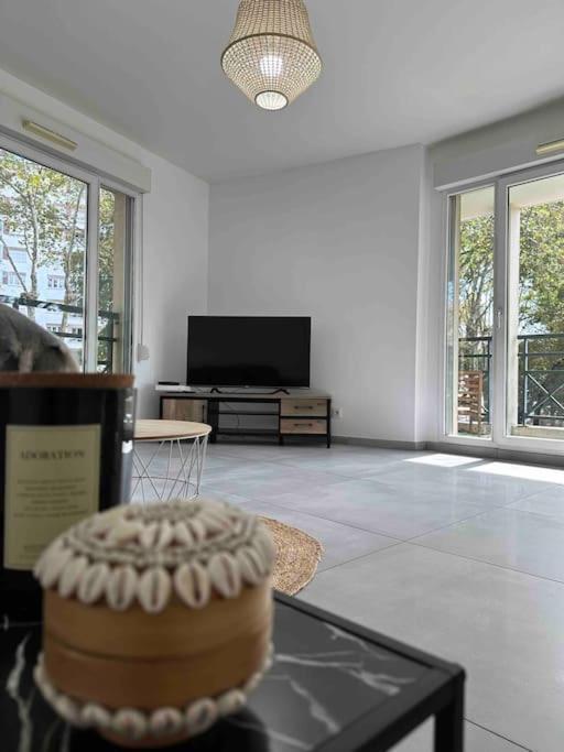 Charmant T3 Moderne Climatise Villeurbanne Exterior foto